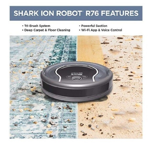 Shark Other Shark Ion Robot Vacuum R76 With Wifi Poshmark